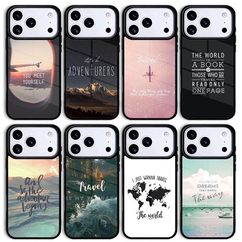 Travel inspiration Phone Case For Apple iPhone 17 air 16 Pro Max 15 Pro Max 14 13 12 11 Mini Back Cover