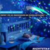 NIGHTSTAR Starry Sky Projector Night Light Starlight 360° Galaxy Lamp