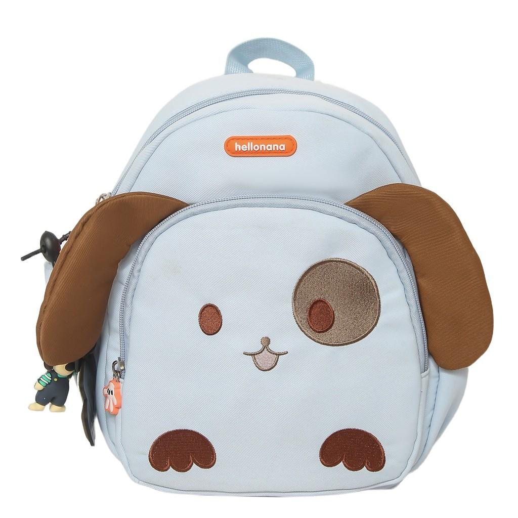 

Cartoon Puppy Kids School Backpack With Breathable Nylon For Preschool Children синій