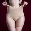 Couple Open Crotch Lingerie Underwear Sissy Sheath Pouch Panties Women Men Oil Glossy Boxers Transparent Stretch Shorts Knickers