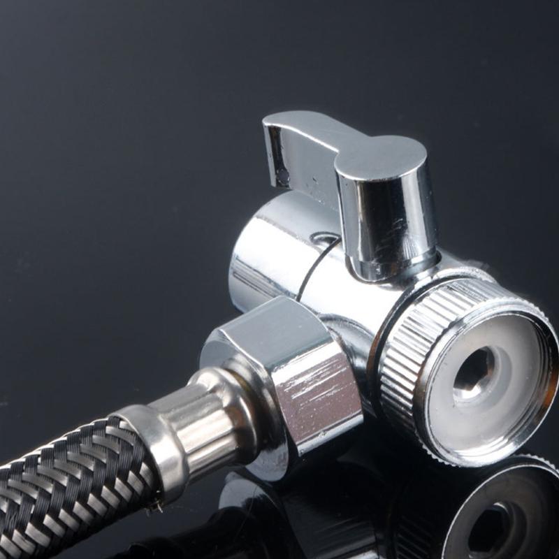 Sink for Valve Diverter Faucet Splitter for Kitchen or Bathroom Sink Faucet Replacement Part Faucet to Hose Adapter 4 Si