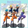 Superbes Figurines d'Action Dragon Ball Super Saiyan Goku et Gohan Article de Collection en PVC