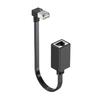 כבל מאריך רשת Ethernet Cat7 מחבר זכר לנקבה כבל מאריך RJ45 כבל LAN 10G Gigabit למחשב