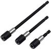 Hexagonal quick release self-locking extension rod, screwdriver extension rod tool, electric drill, quick transfer