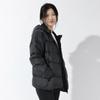 Li Ning Seria Tenisa Stołowego Ciepła Wiatroodporna Kurtka Puchowa Krótka z Kapturem Unisex Czarna AYMT023-2