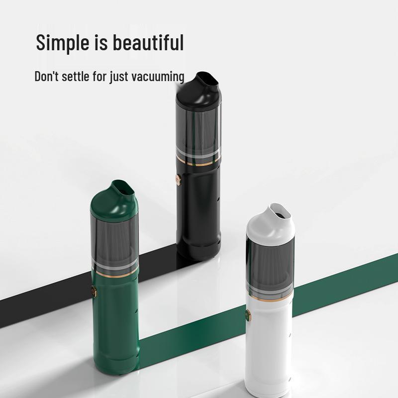 Portable Wireless Charging Car Vacuum Cleaner – Mini Handheld for Home and Auto Use