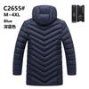 Autumn and winter ribs clothes fit green cotton-padded clothes cotton-padded clothes