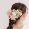Lomeri Dahlia Hair Accessory Set D33 (Beige)