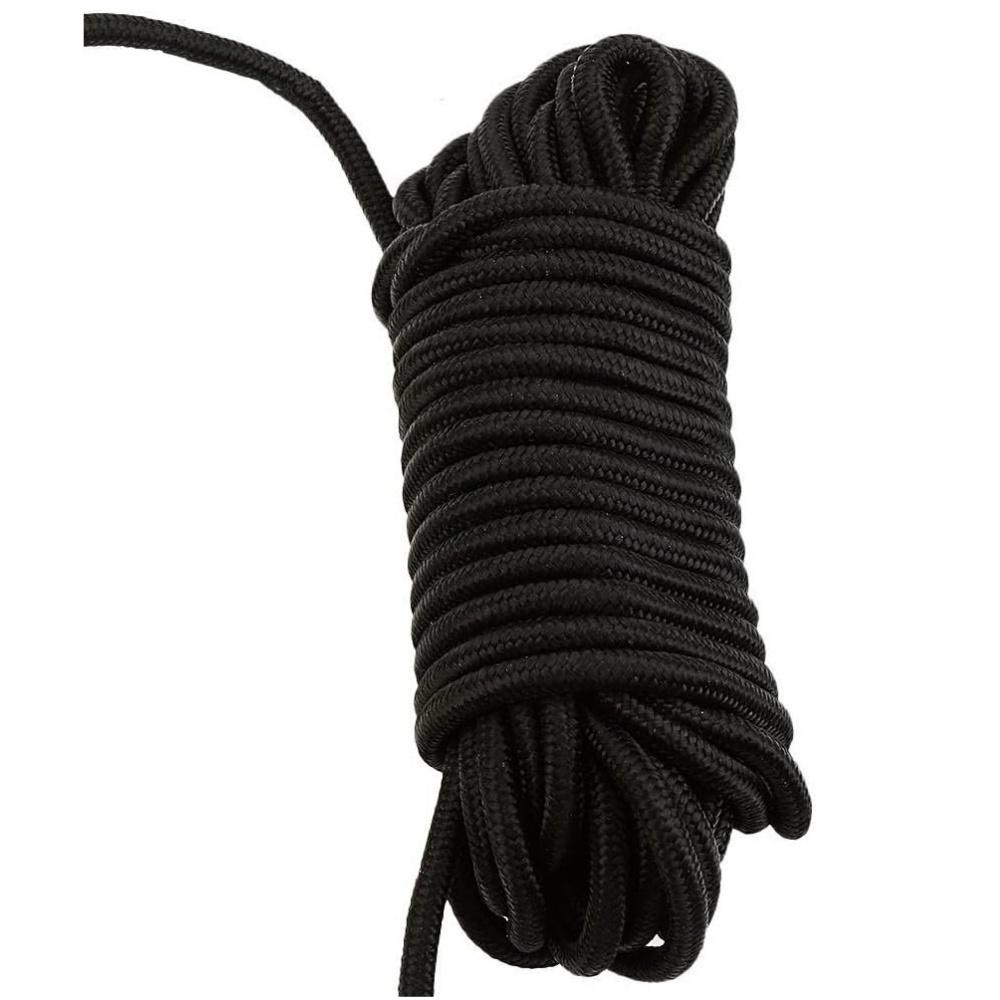 30 Ft. Marine Rope Tow Line, Buoy Ball Float Leash & Stainless Steel Hook For Fishing Drift Anchors System