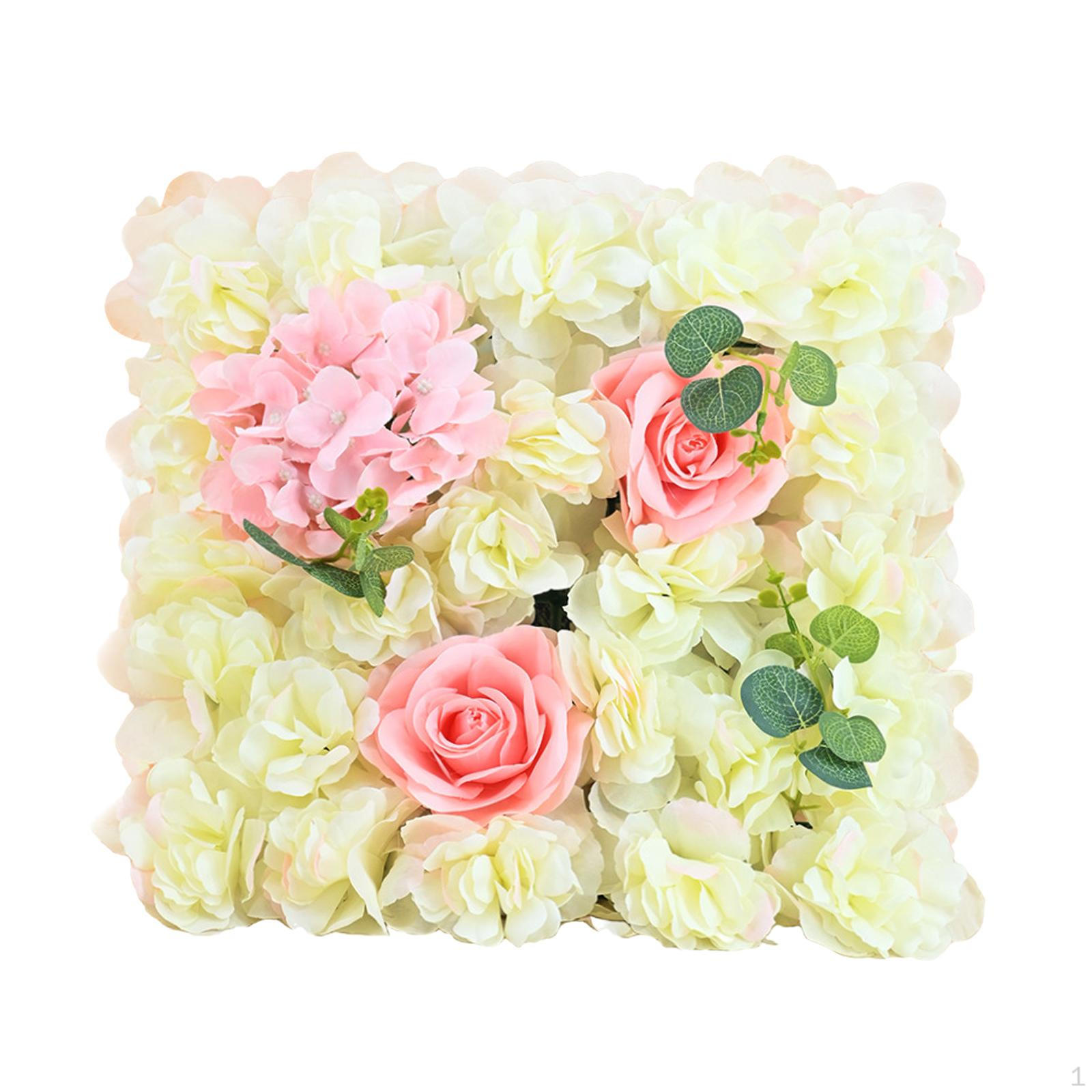 Искусственный цветок панели цветочный DIY День Святого Валентина декор роза фон фон для Light Champagne