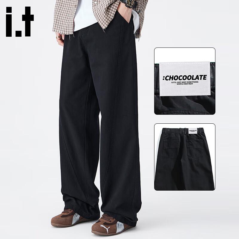 

CHOCOOLATEit Men s Loose Fit Cotton Straight Leg Casual Pants 3XL