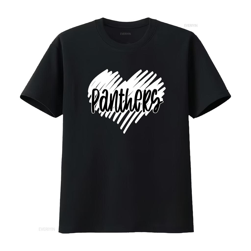 School Spirit Panthers Panther Pride T Shirt vintage Washed designer clothes fashion Comfortable Unisex Stylish streetwear