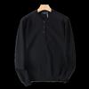 American Retro Casual Wind Henry Collar Spring & Fall Pullover Sweatshirt Men Export High Street Fashionable Thickened All-Matching Tops