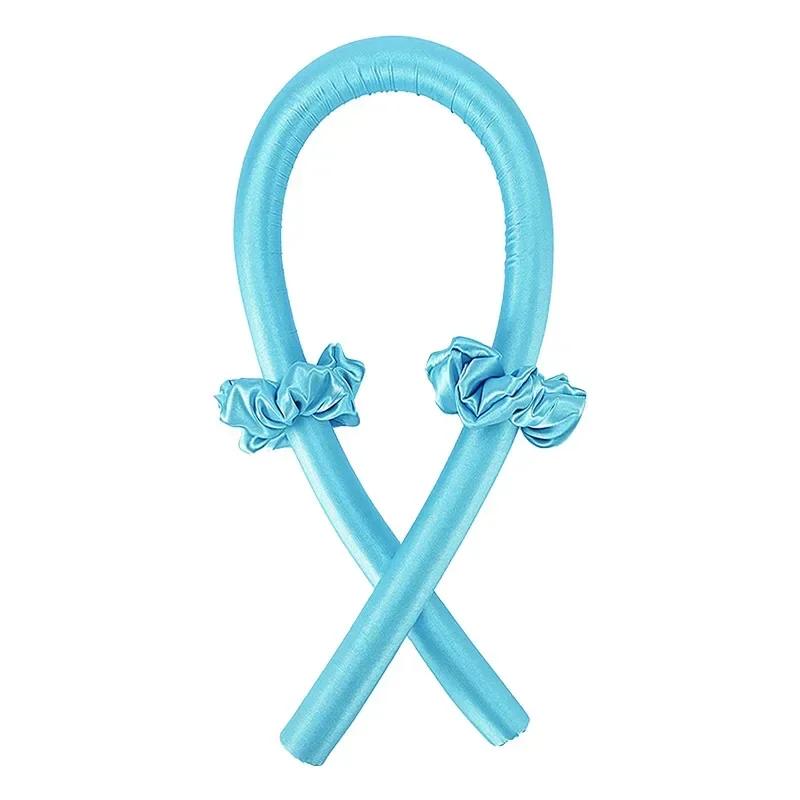 Tige de friser sans chaleur, bandeau sans chaleur, boucles en soie, ruban, bigoudis, bandeau doux pour dormir, bigoudis paresseux, outils de coiffure