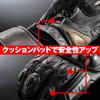 Daytona Motorcycle Genuine Leather Carbon Smartphone All Long XL 99229 Gloves, Spring, Summer, Autumn, Winter, (Goat Leather), Protector, Compatible,