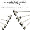 Dual Bearing Positioning Calipers Adjustable Stainless Steel Caliper Caliper Guide  Carpentry Work