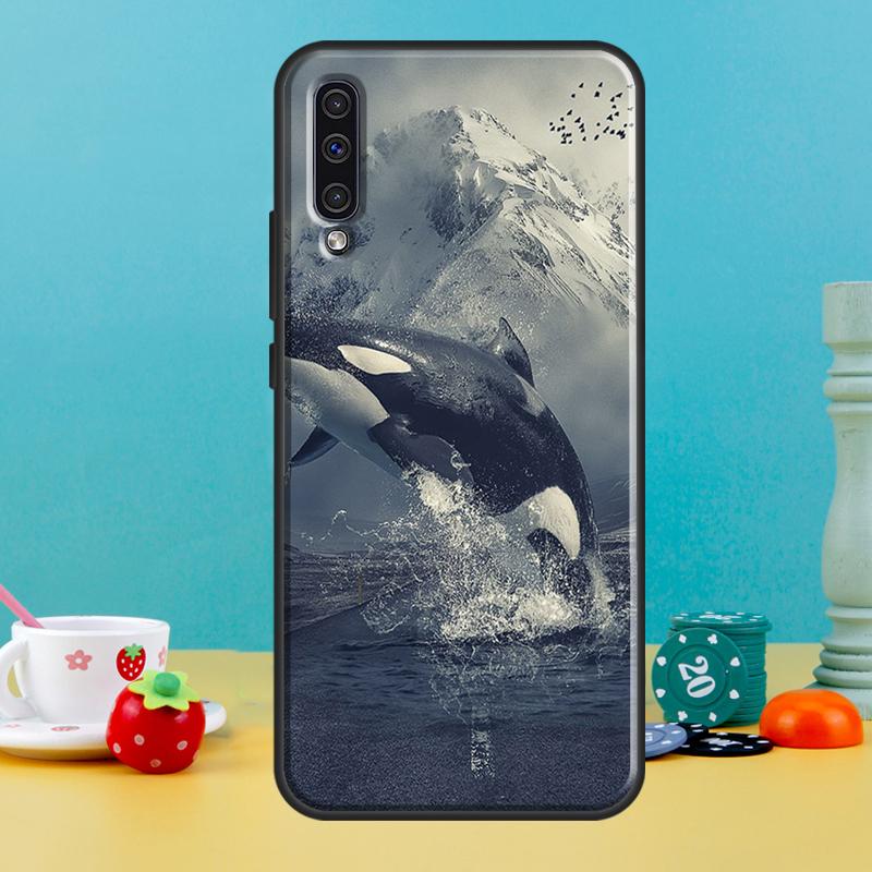 Orcas Killer Whales Case For Samsung Galaxy A16 A56 A15 A22 A52 A32 A54 A14 A26 A36 A55 A35 A05 A06 A53 A33 A13