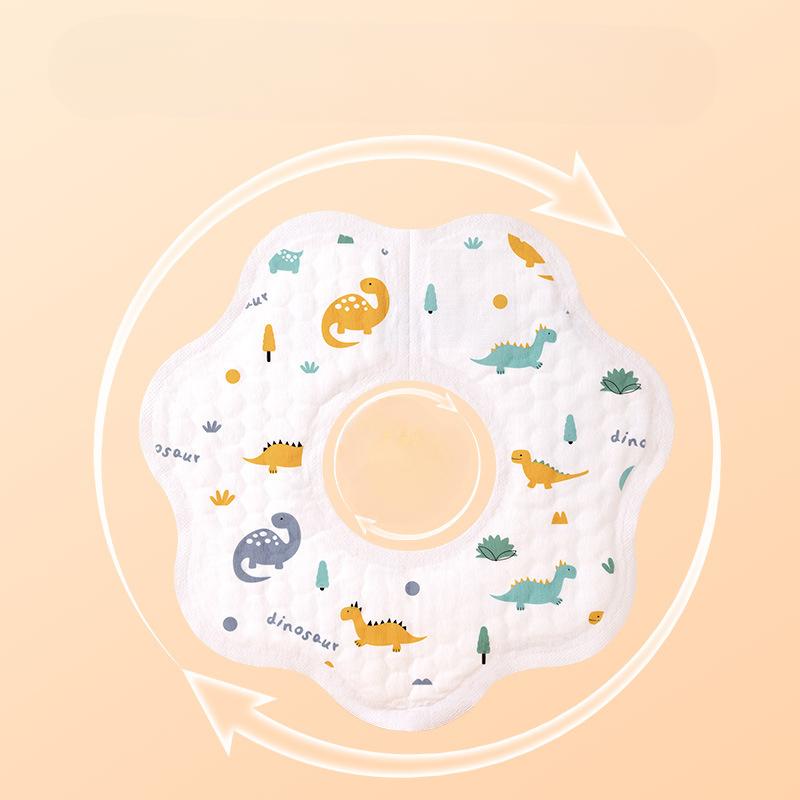 Children's Disposable Bib, Baby Large Rotating Bib, Baby Waterproof Eating Bib, Mouth Water Towel, Individually Packaged
