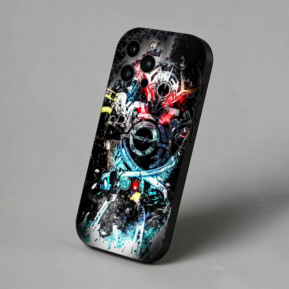 K-KamenS COOL Rider iPhone Case For 16,15,14,13,12,11 Pro,Max,Plus,X,XS,XR,SE,Mini Back Protector Cover