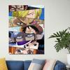 Japan Anime Charaktere Auge Jojo Hunter Poster Bilder Leinwand Wand Kunst Home Decor Gemälde für Wohnzimmer Dekoration