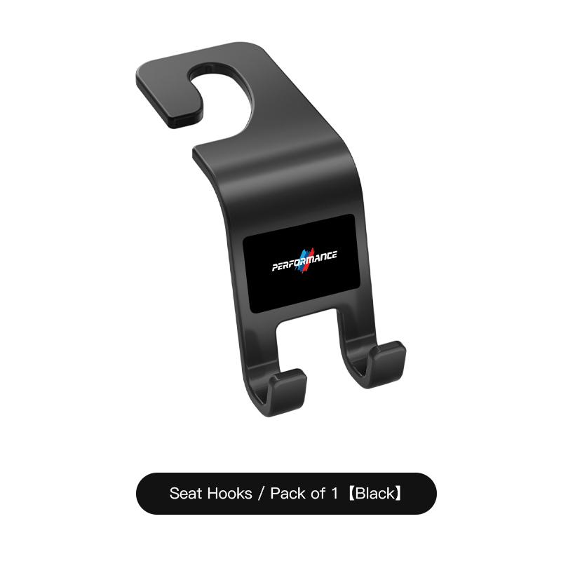 Car Seat Back Headrest Storage Hooks Accessories For BMW E90 G80 M3 G30 M5 F82 F83 F20 F21 G42 F95 F96 G06 G07 M2 M4 M8 G14 G15 QH9