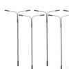 5 Pieces Mini Street Lights Model ,Outdoor Pathway Lantern Post, Railway Train Lamps Post for
