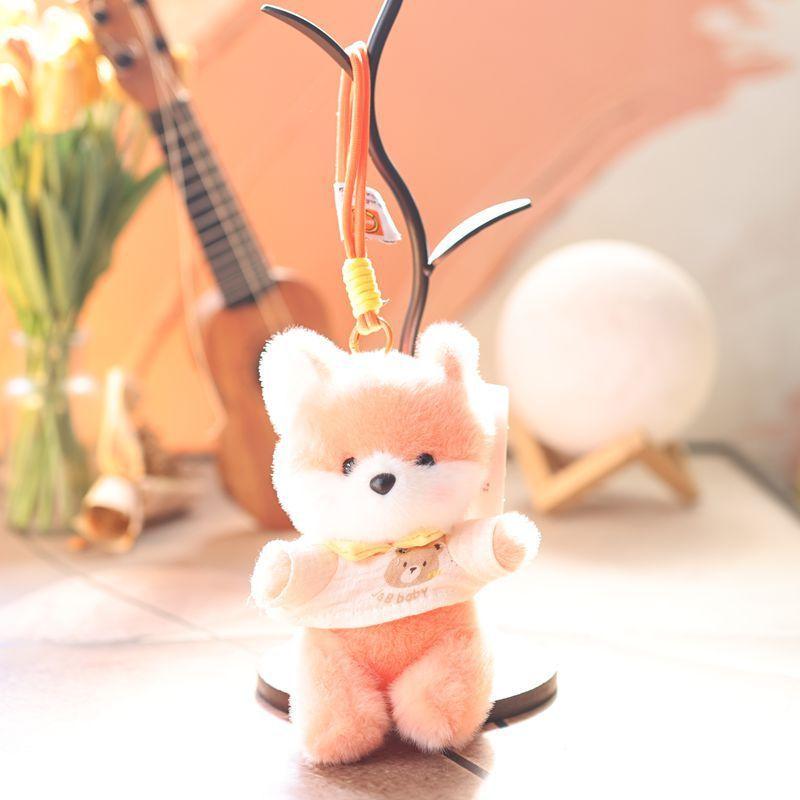 Plush Toy Keychain With Cute Duck Design For Kids And Adults