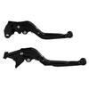 Nakira Brake and Clutch Lever Set for and GSXR GSX250R, V-Strom250, GSR250, (Black)