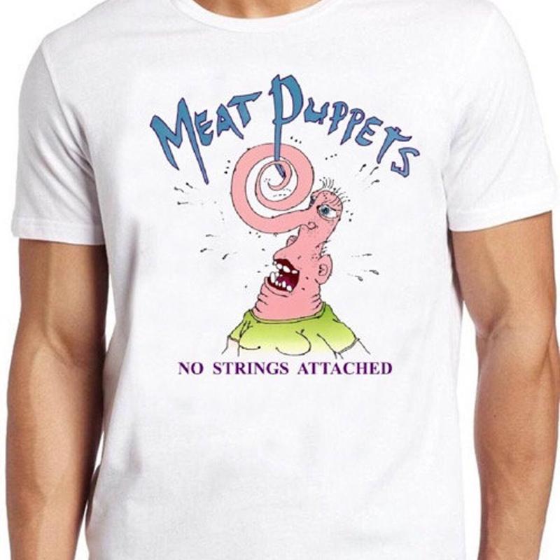 

Meat Puppets T Shirt No Strings Attached Indie Alternative Rock Gift Retro Cool 5XL різнокольоровий
