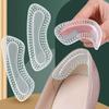 1Pair Non Slip Shoe Pads High Heels Adjustable Gel Heel Protectors Women Silicone Cushion Foot Care