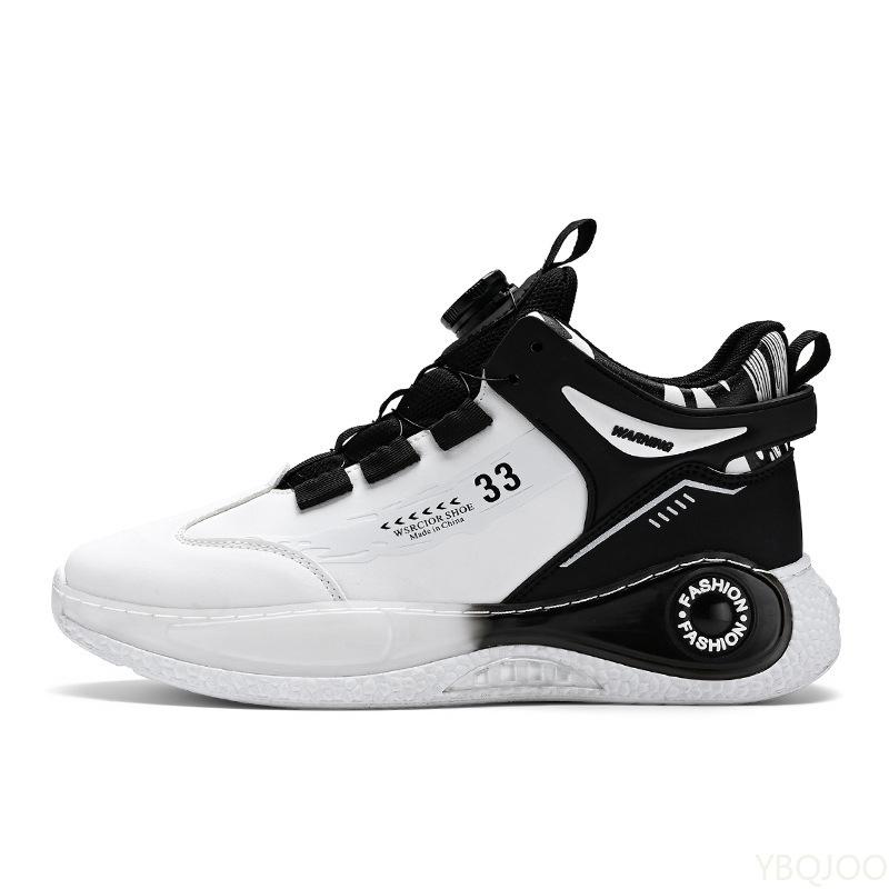 Fashion Rotating Buckle Mens Sneakers Comfy Non Slip Lace up shoes Men Outdoor Durable shoes Casual versatile Loafers Homme Zapatos