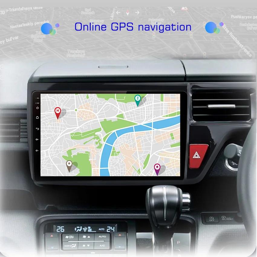 2din Android Car Radio Multimedia Player Carplay Auto GPS Navigation DSP BT For Honda Stepwgn 5 2015 2016 2017 2018-2021