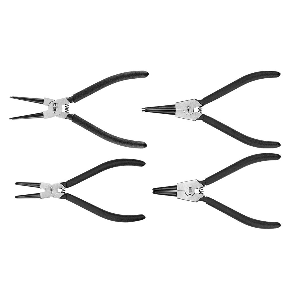 Circlip pliers, set of 4