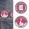 Amusing Weightlifting Animal Enamel Brooch Sturdy Alloy Sporty Accessory Gift