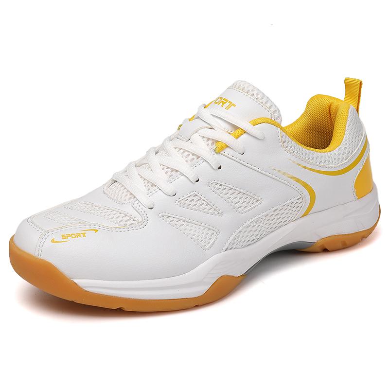 

Men s Badminton Training Shoes Breathable Mesh Competition Sports Shoes Comfortable Running Shoes PU Net Cloth Sports sneakers 36