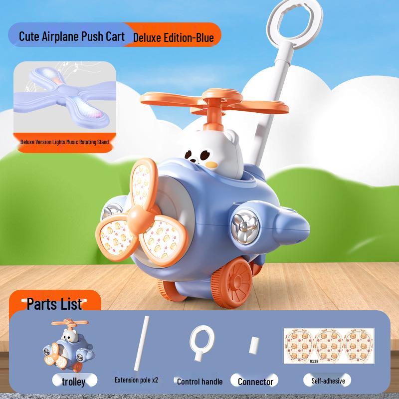 Charming Duck Push-Along Toy for Toddlers
