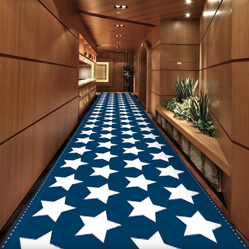 WTEMPO Long Corridor Carpet Stairway Hotel Kitchen Carpe Door Mat Foot Mat Door Mat Entrance Mat