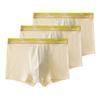 3 Pezzi Biancheria Intima da Uomo Boxer da Uomo Traspirante U Convesso Mutande Comode Mutande L XL XXL 3XL 4XL