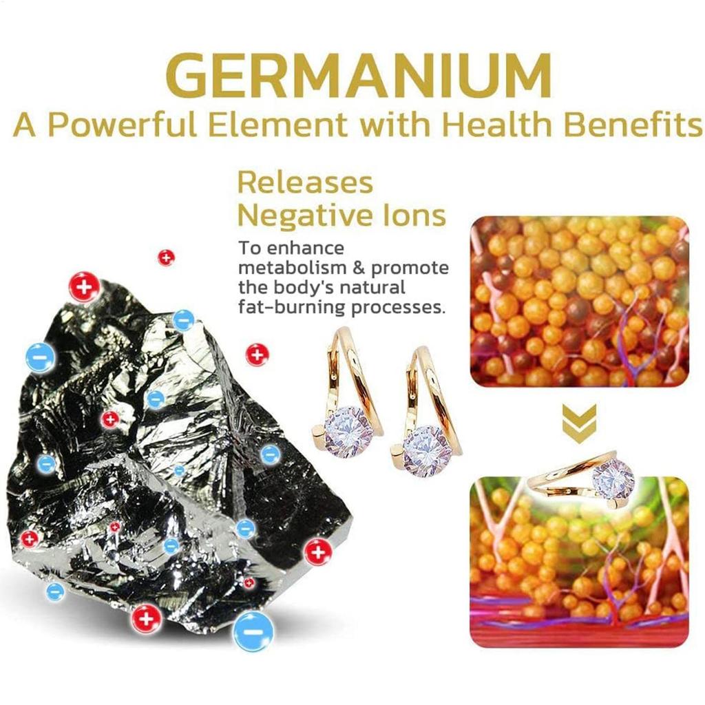 Slimming Earrings Lymphvity Germanium Ear Ornament Magnetherapy Weight Loss Earrings Lymphatic Earrings Gift for Girlfriend Wife