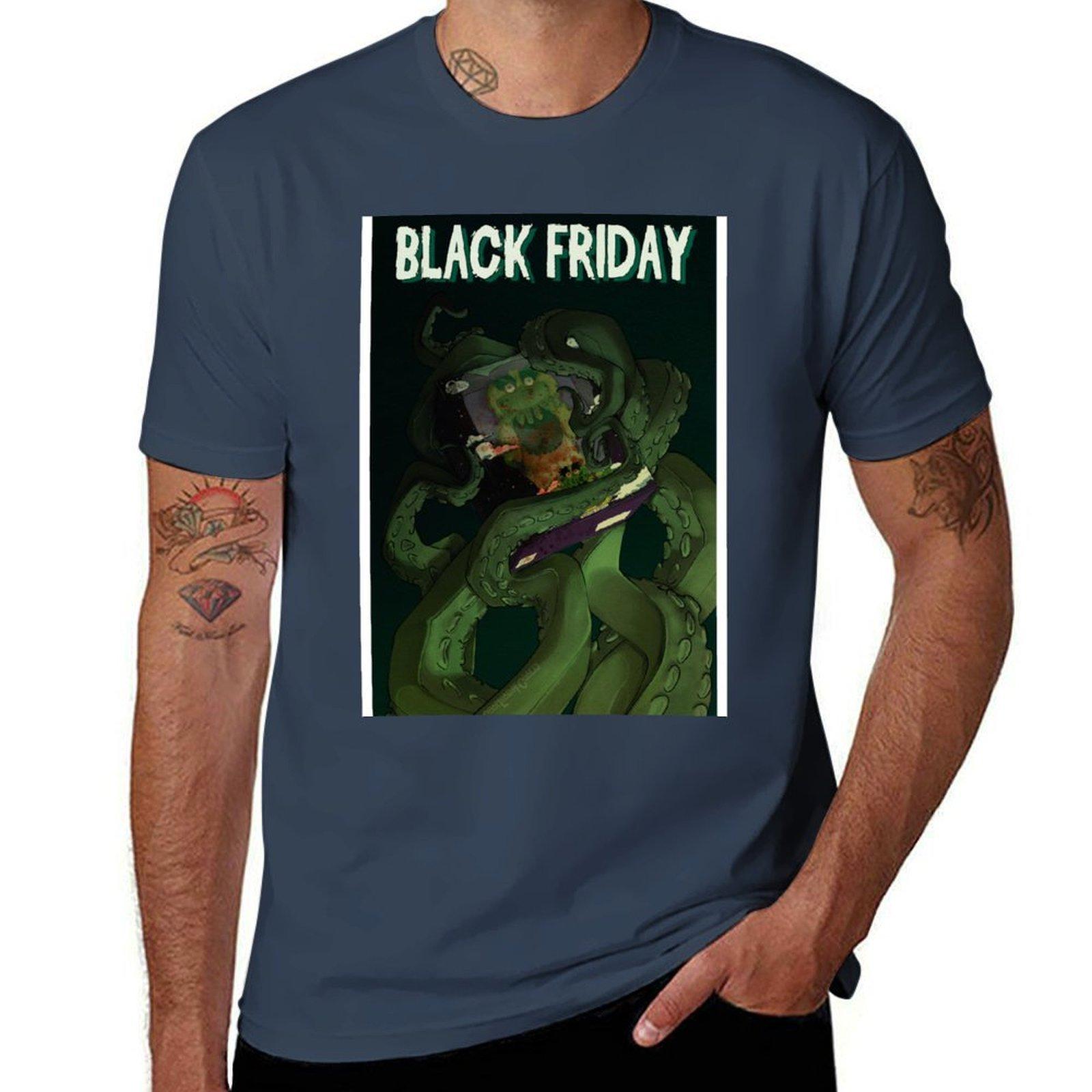 Black Friday (V3) TShirt Vintage Print Crew Neck Tee S