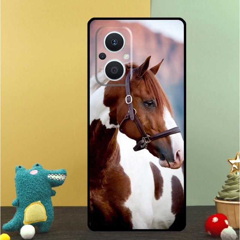 

Animal Steed Horse Case For OPPO Reno 8T 7 8 10 Pro 11 12 13 F 13F OPPO Find X8 Pro X6 X3 X5 Lite Cover Shell OPPO Find X5 Lite