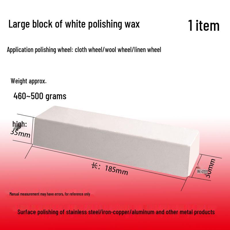 Metal, Glass, Marble & Jade Polishing Paste - White & Green Waxes for Wood & Stainless Steel