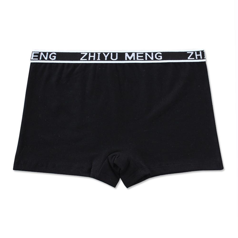 

Детское нижнее белье, хлопковые трусики, нижнее белье, трусы для малышей, спортивные трусики, 8–15 лет one size чёрный