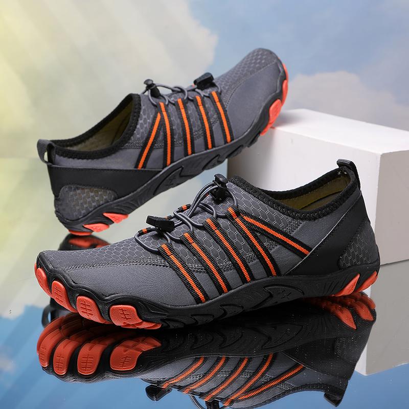 Couple Upstream Shoes Barefoot Snug Wear-resistant Sole Quick Drying Drainage Breathable Surfing Diving Shoes for Men Women