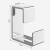 2Pcs Stainless Steel Washbasin Hook Multifunction Punch-Free Kitchen Bathroom Rack Basin Storage Rack Towel Hanging Holder