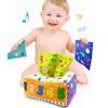 Montessori Toys For Babies Reusable Washable Magic Tissue Box For Boys Girls Early Childhood Learning Toys Baby Gifts(1PACK)