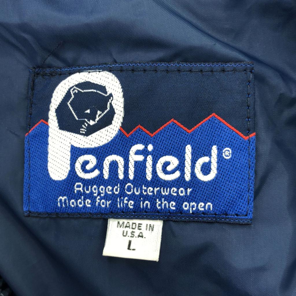 PEN FIELD 90s Made in USA Old Mountain parka L beige Double fastener Men's Used
