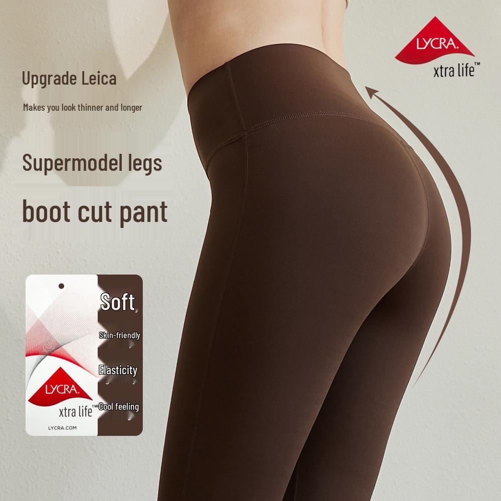 

Women s High-Waisted Flared Yoga Pants - Tummy-Slimming & Hip-Lifting Fitness Wear XL