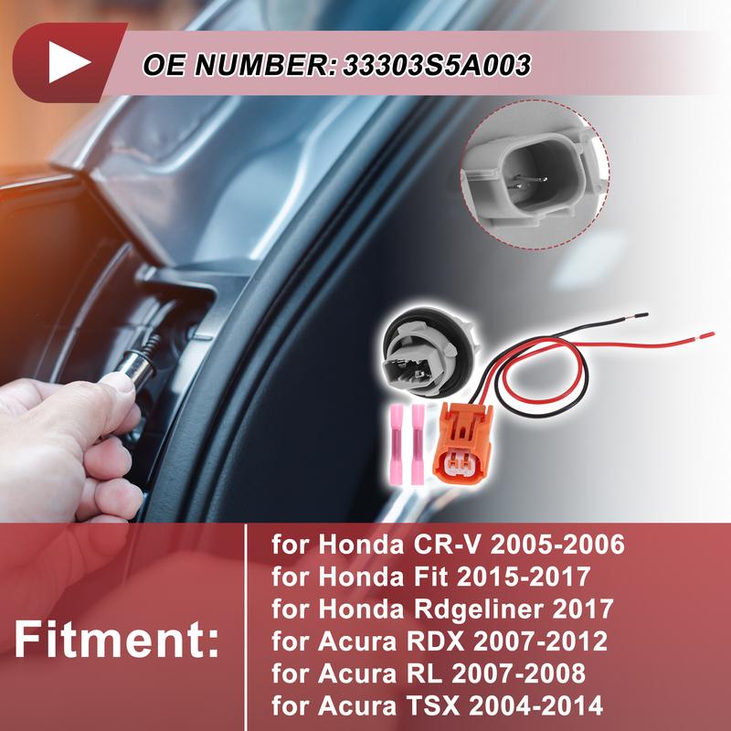 Разъем проводки фонаря стоп-сигнала X Autohaux для Honda CR-V 2005-2006 № 33303S5A003 Задний