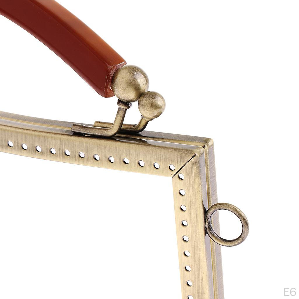 Purse Bag Metal Arch Clasp